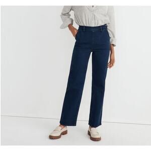 Madewell 23 The Perfect Vintage Wide-Leg Jean Bradley Wash Retro Edition Denim
